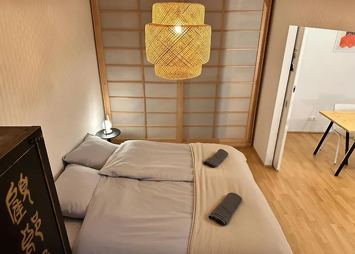 דירה Japan Style Loft, Ruhig Und Elegant, Longsstay Friendly *